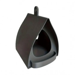 Appeso per uccelli alimentatore grande capacità di plastica 12,5 cm x 10 cm x 13,5 cm Balcone da giardino all'aperto