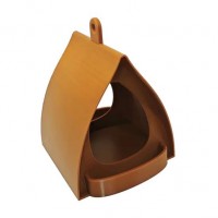 Mangeoire à Oiseaux Suspendue Grande Capacité Plastique 12,5 cm x 10 cm x 13,5 cm Extérieur Jardin Balcon