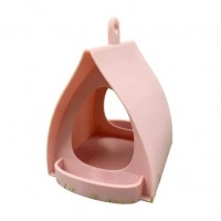 Hængende fuglfoder Stor plastikkapacitet 12,5 cm x 10 cm x 13,5 cm Udendørs have balkon