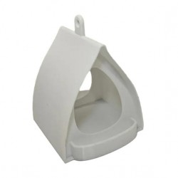 Opknoping vogelvoeder Grote plastic capaciteit 12,5 cm x 10 cm x 13,5 cm Buitenbalkon met tuin