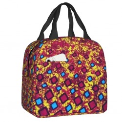 Ankara Geometrisk Ankara Isotermisk Lunchväska 20x13x22 cm Måltid Taste Skolkontor