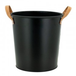 Sort tonet metal papir papir kurv