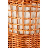 Sæt med 2 Natty Wicker Tøjkasser med låg