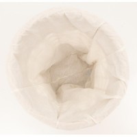 Set van 2 nattige rieten kledingdozen met deksels