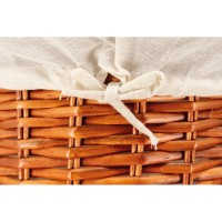 Sett med 2 Natty Wicker Clothes Boxes med lokk