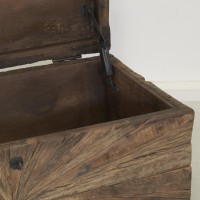 Recycley-Holz-Abstellzug mit Griffen und löses kearetes Vintage-Holz-Speicher-Holz