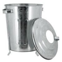 Gegalvaniseerd stalen Composter-lak18 liter met deksel