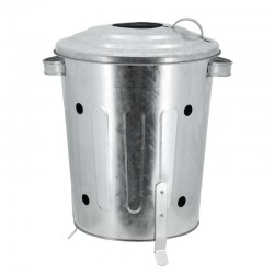 Gegalvaniseerd stalen Composter-lak18 liter met deksel