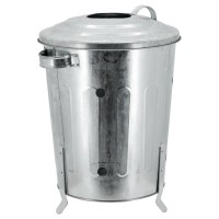 Ocynkowana stalowa tray318 litry z pokrywką