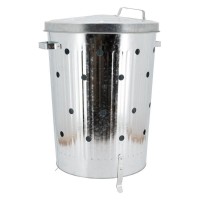 70 liter gegalvaniseerde metalen composter tank