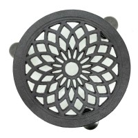 Plant support on robust castor castor wheels, Decorative moving tray for heavy pots inside exterior