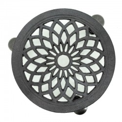 Plant support on robust castor castor wheels, Decorative moving tray for heavy pots inside exterior