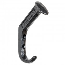 Muchos ganchos de 4 murales en paters de hierro fundido. Clavo de estilo para decoración y almacenamiento