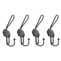 Set von 4 Wandgemälden in der Gusseisenstil-Schul-Weinlesedekoration