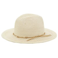 Cappello safari in carta intrecciata con cavo di nylon singola dimensione adulto