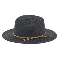 Safari hatt i flätat papper med nylonkabel enstaka vuxna