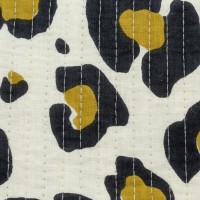 Lote de 3 Algodão de Maquiagem de Leopardo e Maquiagem de Nylon Kitches Cosméticos e Elegantes