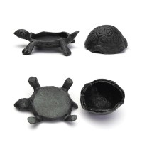 Captura de tartarugas Cache chave decorativa estátua com porta chave escondida ao ar livre