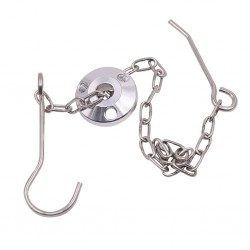 Trépied télescopique portable en aluminium 3 sections réglables marmite feu de camp camping bivouac randonnée