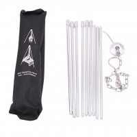 Trípode Telescópico Aluminio Portátil 3 Secciones Ajustable Marmite Camp Luz Camping Bivid Senderismo