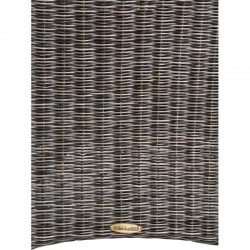 Set von synthetischen Rattan-Gartenmöbeln, 2 Sessel, 2-Sitzer-Sofa, Couchtisch