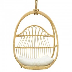 Giardino Swing appeso a rattan canna