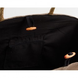 Natural Jack Cabas Torba z zamek wewnętrzną kieszenią, eleganckim, lekkim i wygodnym stylem