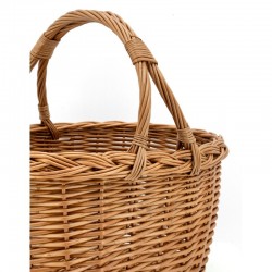 Robuster und eleganter natürlicher Wicker-Warenkorb für Bestimmungen