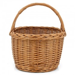 Robuster und eleganter natürlicher Wicker-Warenkorb für Bestimmungen