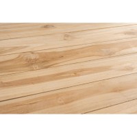 Teak tre trebord, terrasse og uteplass, holdbar og elegant rustikk stil