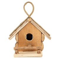 Nichoir à oiseaux en bois