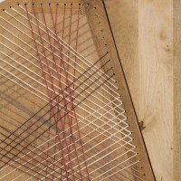 Cabinet a buffet in legno mango a 2 porte - elegante armadietto per sala da pranzo, cucina e soggiorno