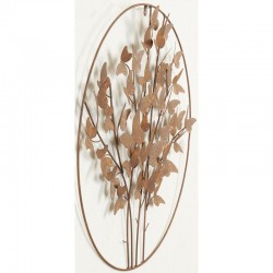 Wanddekoration Runde Metallalter Schmetterlinge Ø 64 cm