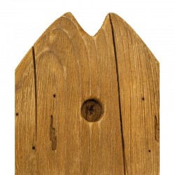 Natürlicher Paulownia hölzerner hölzerner Wandspiegel, Küstenart Dekoration