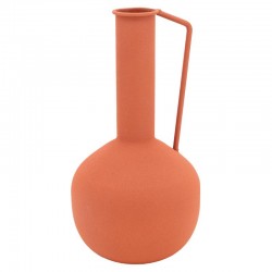 Terra Cotta metal vase med anse, moderne deco meget elegant for chic indre og trend