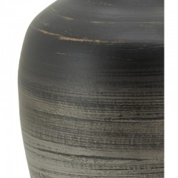 Matte Musta Bamboo Jar maljakko, Design Decoration Mast of kuivatut kukat ja bohemian ilmapiiri