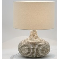 Natural Tips Ball Lamp | Stue belysning og kontor lampeskjerm bomull