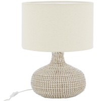 Natural Tips Ball Lamp | Stue belysning og kontor lampeskjerm bomull
