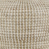 Lampada anfora in rattan e anello naturale | Chic Living Room Illuminazione con lampshand di cotone