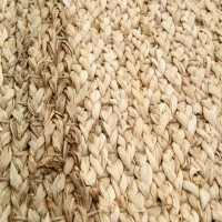 Stuoia rettangolare e mais 150x240 cm | Grande tappeto intrecciato naturale per interni Boho
