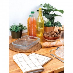 Antique Rattan Dish ø33 cm | Titular de mão trançada quente para decoração de mesa e boêmio chique