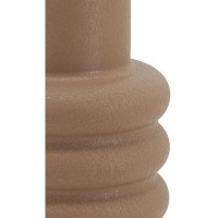 Moka Color Metal Vase | Große zeitgenössische Designvase für getrocknete Blumen und Wohnzimmerdekoration
