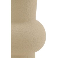 Metal Vase Round Color Sand | Stor sfærisk designdesign for tørkede blomster og dekorasjon