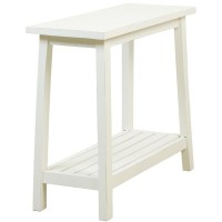 Alte weiße Mahagoni-Holzkonsole Barockstil - Eleganter Eingangsschrank