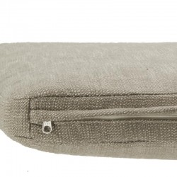 Poltrona rotonda in palo grigio con cuscino morbido - Rattan rattan intrecciato design naturale per soggiorno e terrazza