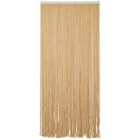 Beige Anti-Hyönteisten ovinen verho 94 polyesteripentiä kiinnitys: Fly Protector & Deco Input