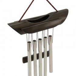 Bamboo Carillon e Metal: Carillon Wind Wind Zen per giardino, balcone e terrazza Sound Natural