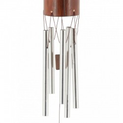 Bambus og metall Vind Carillon: Utendørs og interiør strand Carillon, Zen og avslappende musikk dekorasjon