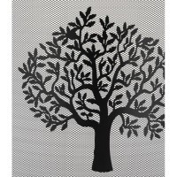Fireproof Fireplace Metal Black Decor Tree of Life: Protective Grid Fireplace Design & Sparks Screen