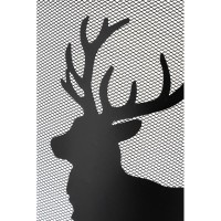 Metal Peis Brannmur Decor CERF: Peis Beskyttende Grid & Sparking Screen Design Rustikk Natur